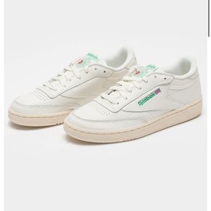 Reebok club c vintage green
